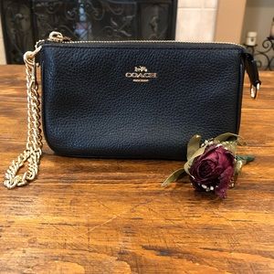Coach Leather Wristlet